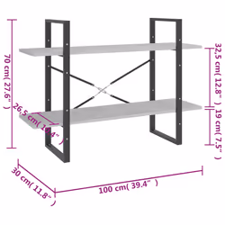 VidaXL 806471 living room bookcase - Additional view 7