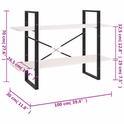 VidaXL 806473 living room bookcase - Additional view 8