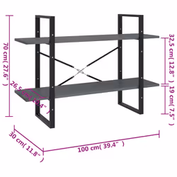 VidaXL 806474 living room bookcase - Additional view 8