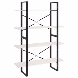 VidaXL 806477, White, Metal, 1000 mm, 300 mm, 1400 mm