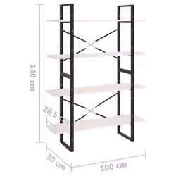 VidaXL 806477 living room bookcase - Additional view 8