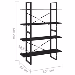 VidaXL 806478 living room bookcase - Additional view 7