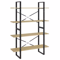 VidaXL 806480, Oak, Metal, Wood, 1000 mm, 300 mm, 1400 mm