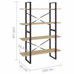 VidaXL 806480 living room bookcase - Additional view 7