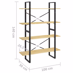 VidaXL 806482 living room bookcase - Additional view 8