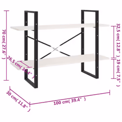 VidaXL 806483 living room bookcase - Additional view 8