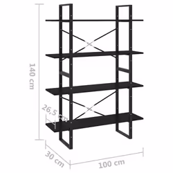 VidaXL 806486 living room bookcase - Additional view 8