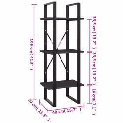VidaXL 806489 living room bookcase - Additional view 7