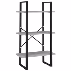 VidaXL 806511, Grey, Metal, Wood, 600 mm, 300 mm, 1050 mm