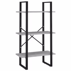 VidaXL 806521, Grey, Metal, Wood, 600 mm, 300 mm, 2100 mm