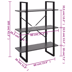 VidaXL 806529 living room bookcase - Additional view 5