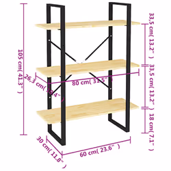 VidaXL 806532 living room bookcase - Additional view 8