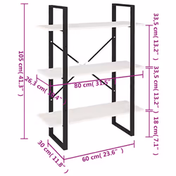 VidaXL 806533 living room bookcase - Additional view 8