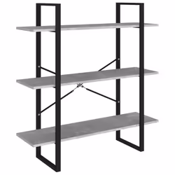 VidaXL 806551, Grey, Metal, Wood, 1000 mm, 300 mm, 1050 mm