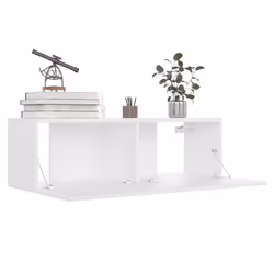 vidaXL 4x TV Cabinets White Engineered Wood Furniture TV Stand Cabinet Unit