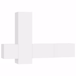 VidaXL 3078653, White, Wood, Wood, 600 mm, 300 mm, 300 mm