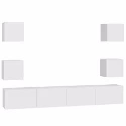 VidaXL 3078663, White, Wood, Wood, 1000 mm, 300 mm, 300 mm