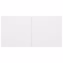 vidaXL TV Cabinet Set 8 Piece White Chipboard Home Furniture TV Stand Cabinet - Additional view 6