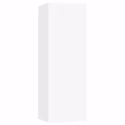 vidaXL TV Cabinet Set 3 Piece White Chipboard Lowboard Living Room Furniture - Additional view 4