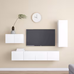 VidaXL 3078678, White, Wood, Wood, 800 mm, 300 mm, 300 mm
