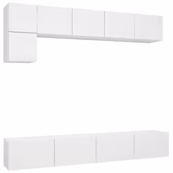 VidaXL 3078694, White, Wood, Wood, 1000 mm, 300 mm, 300 mm