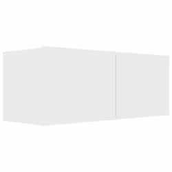 vidaXL 3x TV Cabinets White Engineered Wood Furniture TV Stand Cabinet Unit