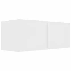 vidaXL TV Cabinet Set 4 Piece White Chipboard Hanging TV Cabinet Hifi Set - Additional view 4