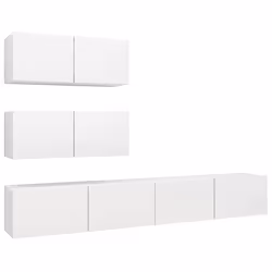 VidaXL 3078711, White, Wood, Wood, 1000 mm, 1 pc(s)