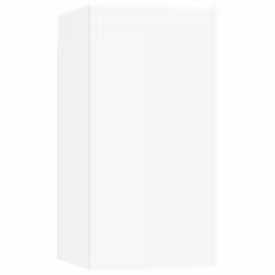 vidaXL TV Cabinet Set 4 Piece White Chipboard Home Furniture TV Stand Cabinet - Additional view 5