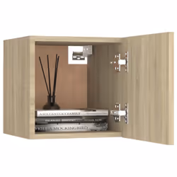 vidaXL TV Cabinet Set 6 Piece Sonoma Oak Engineered Wood Furniture TV Stand - Additional view 4