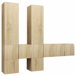 VidaXL 3079033, Wood, Wood, Wood, 600 mm, 7 pc(s)