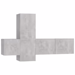 VidaXL 3079074, Grey, Wood, Wood, 800 mm, 300 mm, 300 mm