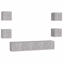 VidaXL 3079082, Grey, Wood, Wood, 800 mm, 300 mm, 300 mm