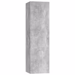 vidaXL TV Cabinet Set 7 Piece Concrete Grey Chipboard Hanging TV Cabinet Set - Additional view 5