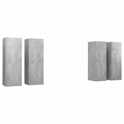 VidaXL 3079161, Grey, Wood, Wood, 305 mm, 300 mm, 900 mm