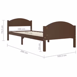 VidaXL 322042 bed frame - Additional view 7