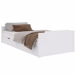 VidaXL 322160, White, 96 cm, 2.04 m, 48.5 cm, 900 x 2000 mm, 1 pc(s)