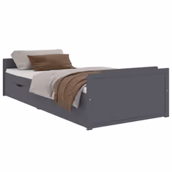 VidaXL 322163, Grey, 96 cm, 2.04 m, 48.5 cm, 900 x 2000 mm, 1 pc(s)