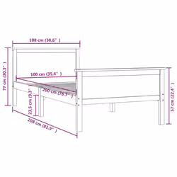 VidaXL 322189 bed frame - Additional view 7