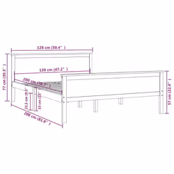 VidaXL 322190 bed frame - Additional view 7