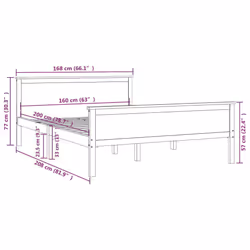 VidaXL 322192 bed frame - Additional view 7