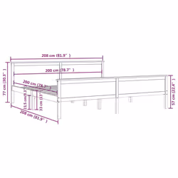 VidaXL 322194 bed frame - Additional view 7