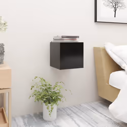 VidaXL 3079709 nightstand/bedside table Black