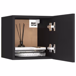 VidaXL 3079709 nightstand/bedside table Black
