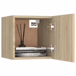 VidaXL 3079716 nightstand/bedside table Oak