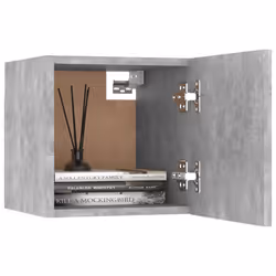 VidaXL 3079718 nightstand/bedside table Concrete colour