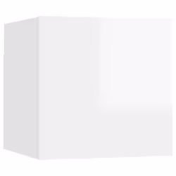 VidaXL 3079725, White, Chipboard, 305 mm, 300 mm, 300 mm, 2 pc(s)