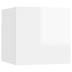 VidaXL 3079725 nightstand/bedside table White