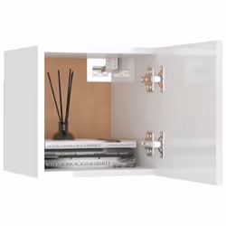 VidaXL 3079725 nightstand/bedside table White