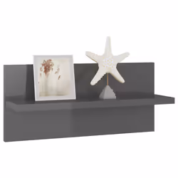 VidaXL 807314 shelve Wood Grey - Additional view 4